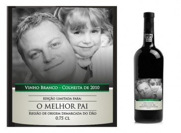 Garrafa de Vinho do Porto Personalizada