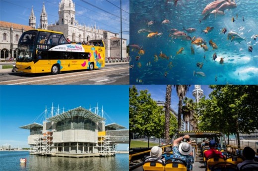 Combo Oceanário + Yellow Bus Belém & Lisboa Moderna 48h