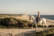 Passeio a cavalo na praia de Melides